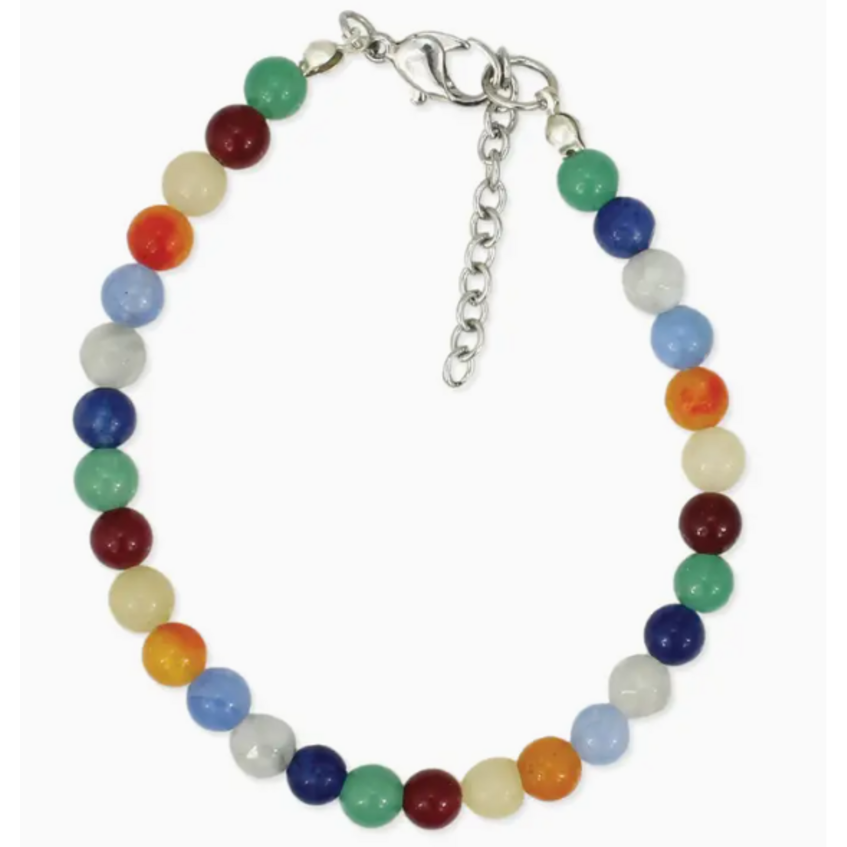 ZAD ZAD Stone Harvest Multi Bead Bracelet