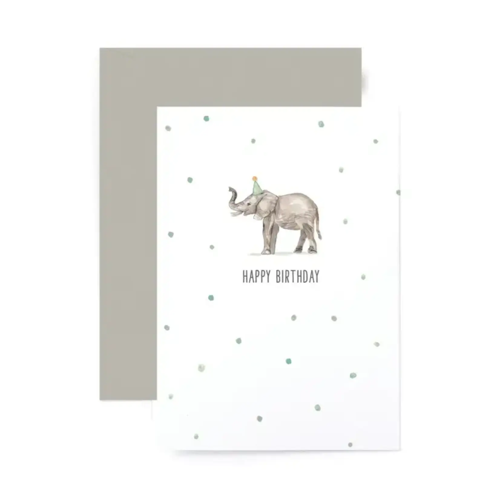 Lana's Shop Lana's Elephant Birthday Greeting Card