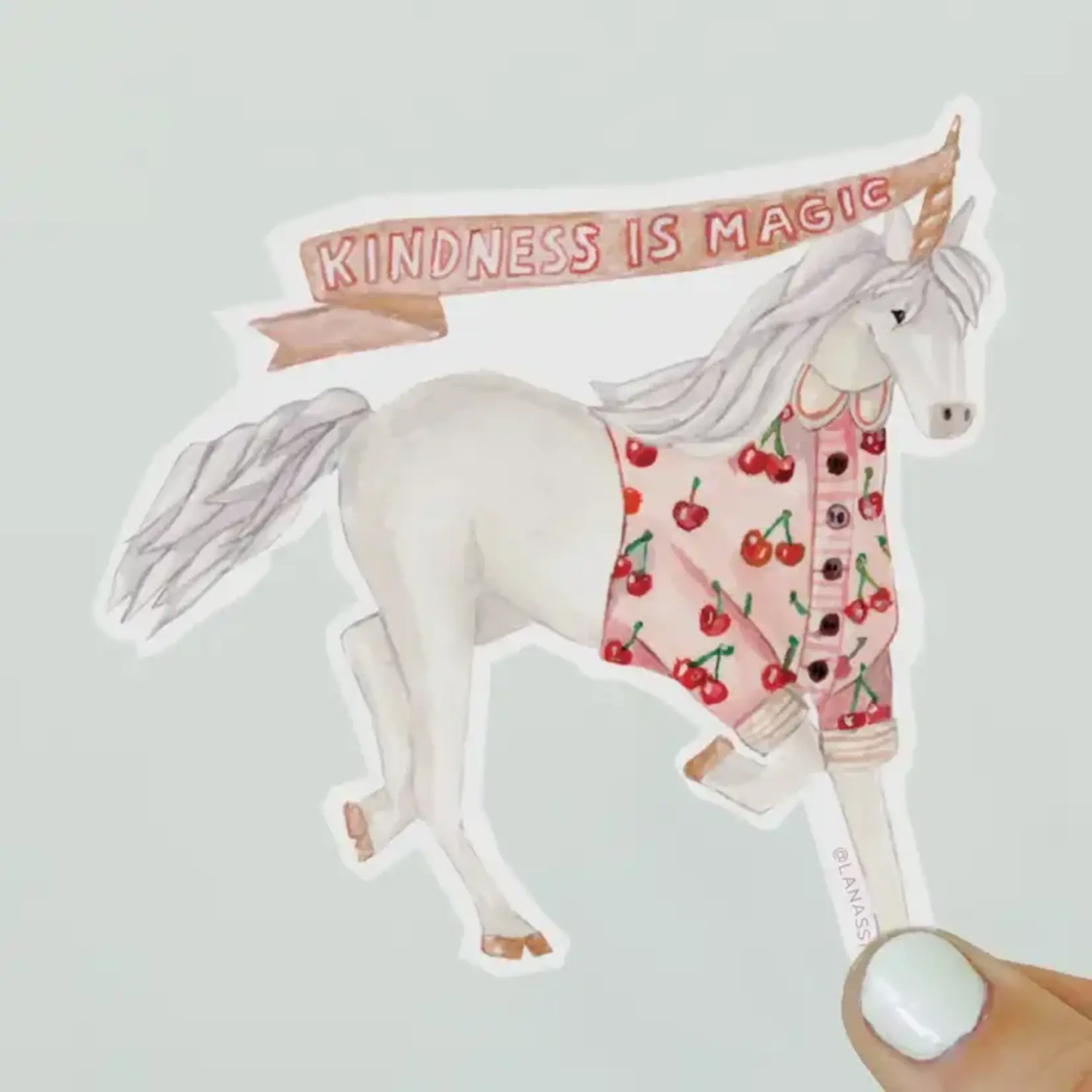Lana's Shop Lana's Shop Kindness Is Magic Unicorn Sticker