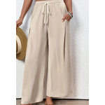 Suhkasana Suhkasana Women’S Drawstring Wide Leg Pants