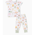 Angel Dear Angel Dear Camping Pink - PJ Set