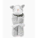 Angel Dear Angel Dear Lovie Blankie - Grey Bulldog