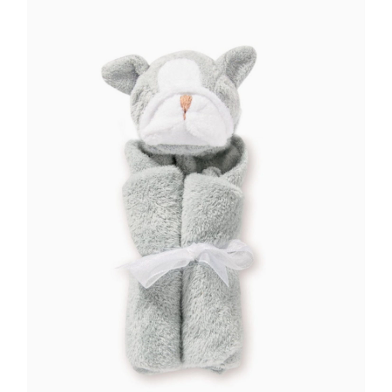 Angel Dear Angel Dear Lovie Blankie - Grey Bulldog