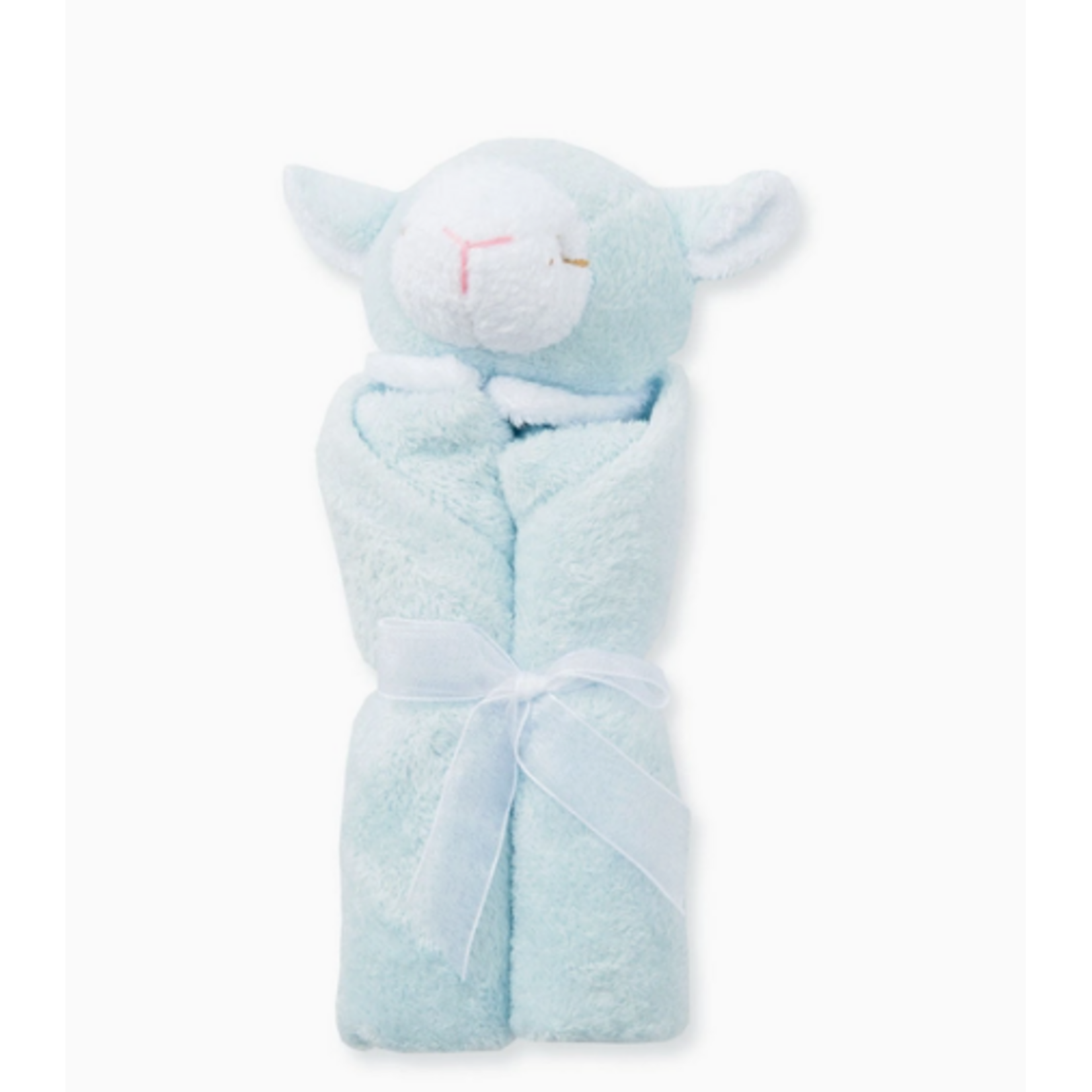 Angel Dear Angel Dear Lovie Blankie - Lamb Blue