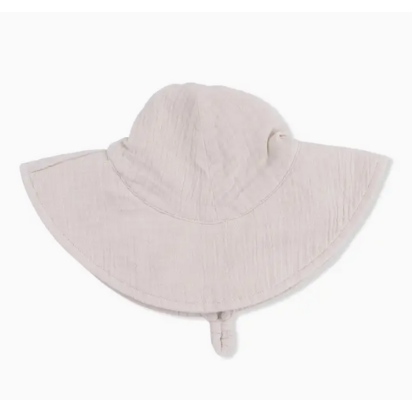 Angel Dear Solid Muslin French Oak - Wide Brim Sun Hat