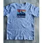 Mountain Standard Time Apparel MST Toddler Teal Retro T-Shirt