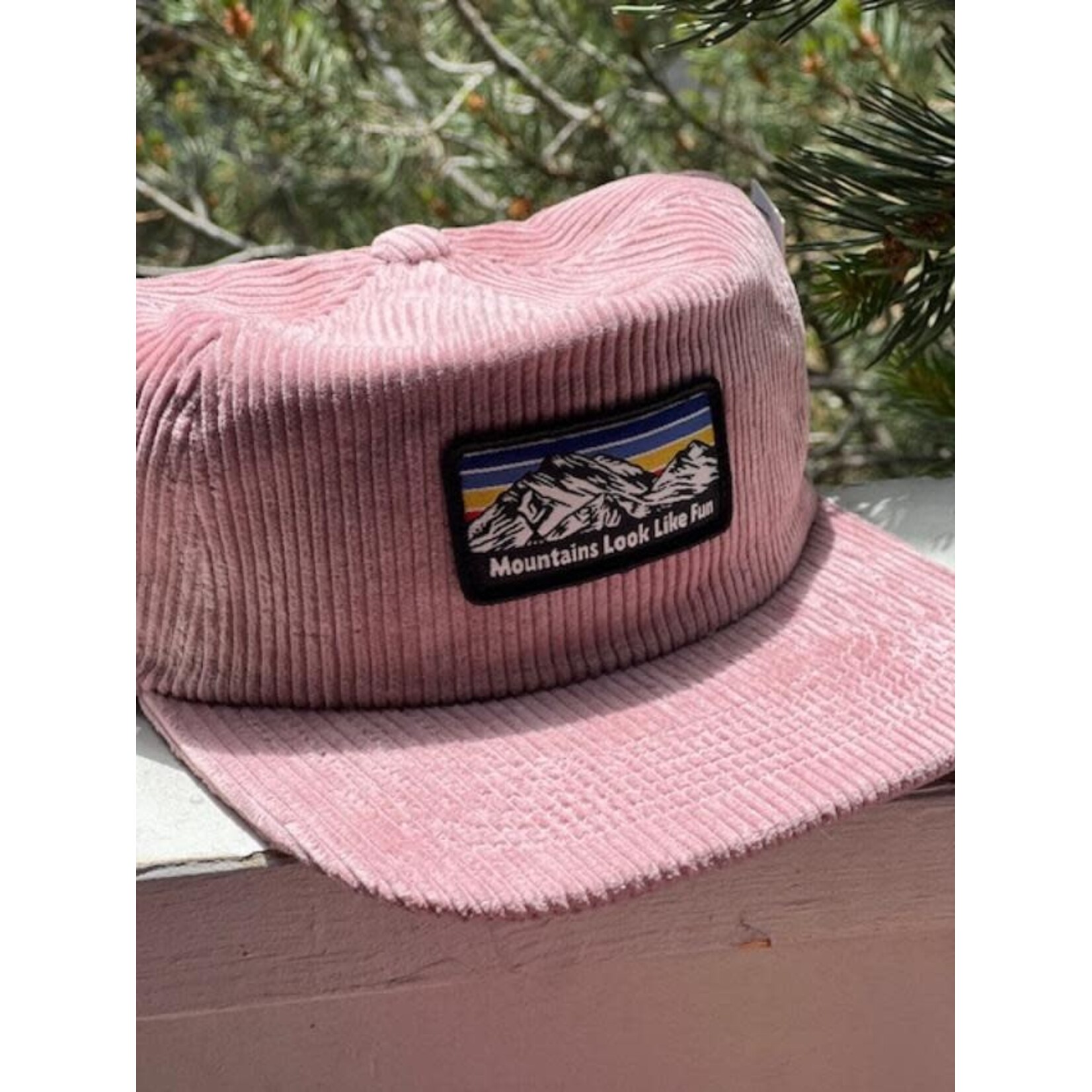 Brist MFG Brist Mountains Look Like Fun Corduroy Rose