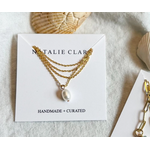 Natalie Clare Natalie Dainty Pearl Necklace