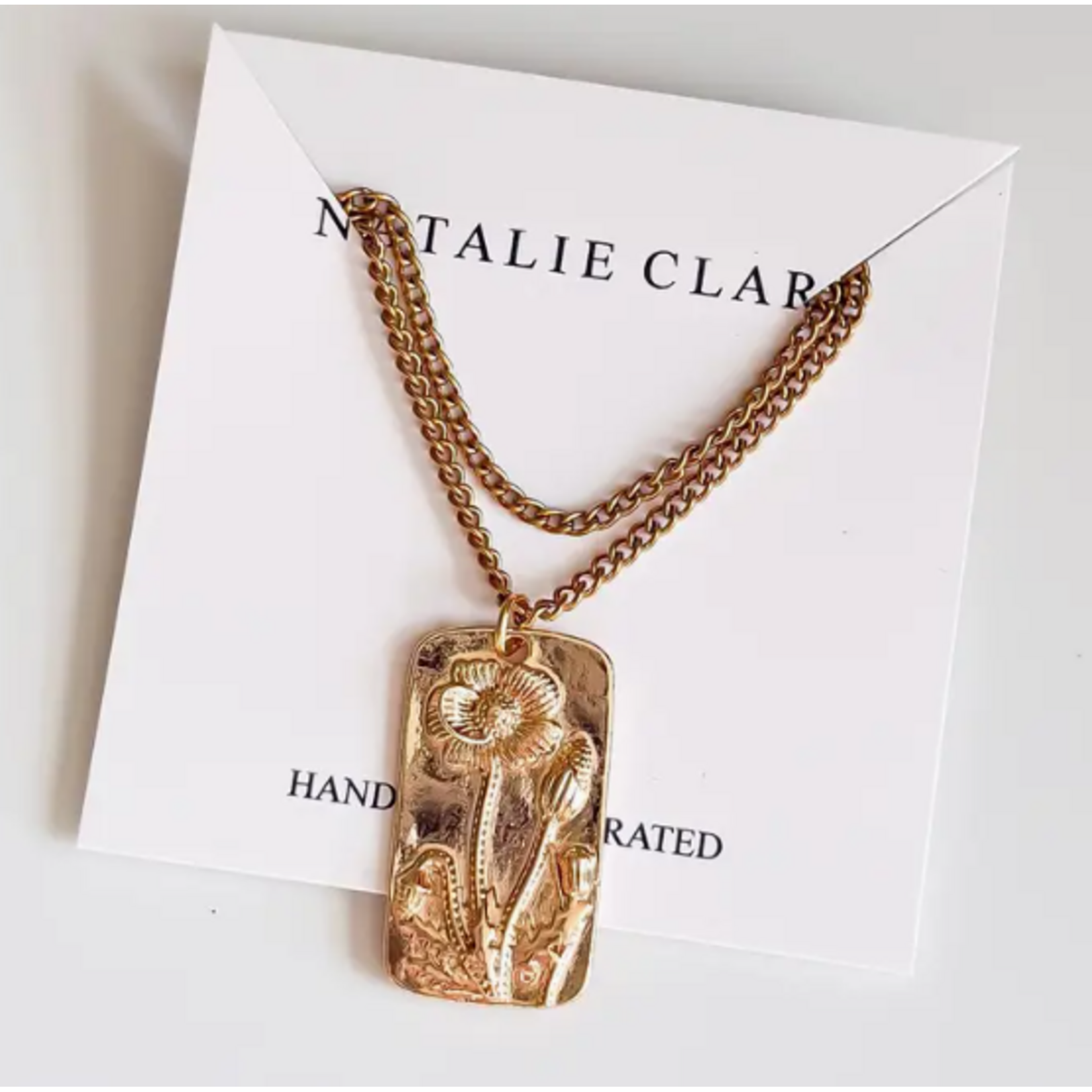 Natalie Clare Natalie Clare Double Poppy Necklace