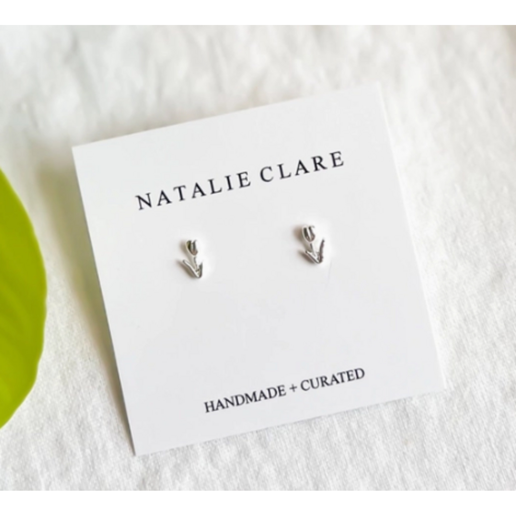 Natalie Clare Natalie Clare Mini Silver Tulip Studs