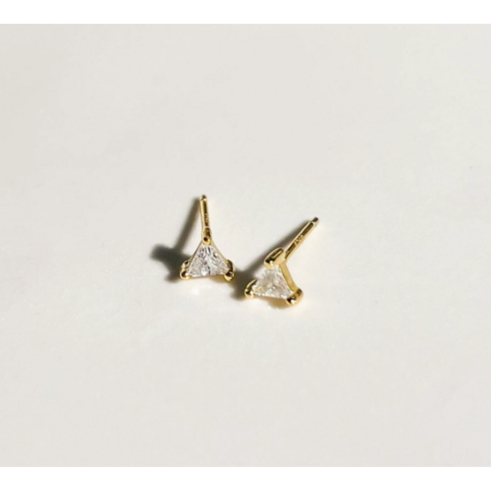 Natalie Clare Natalie Clare The Gemstone Party Studs Clear