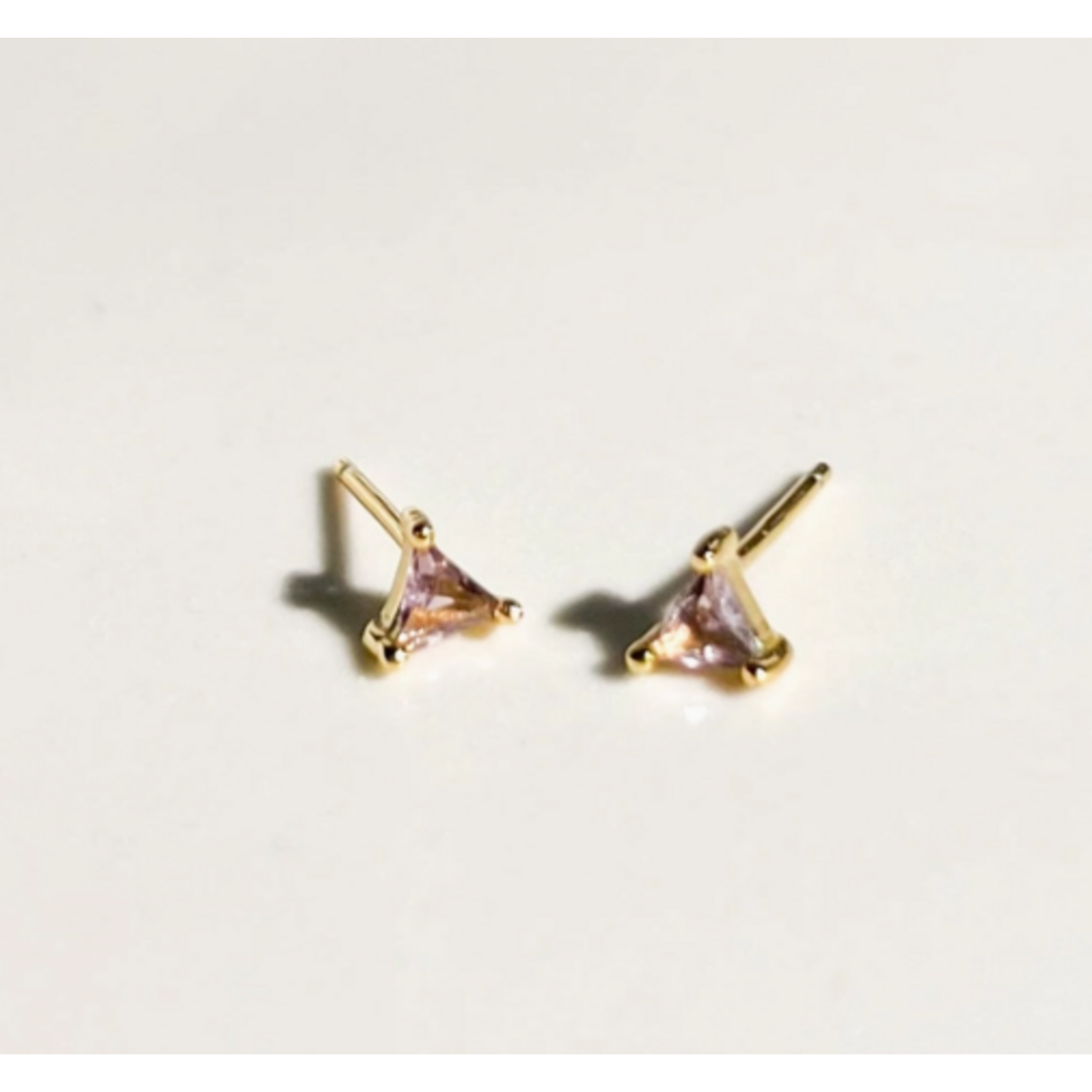 Natalie Clare Natalie Clare The Gemstone Party Studs Purple