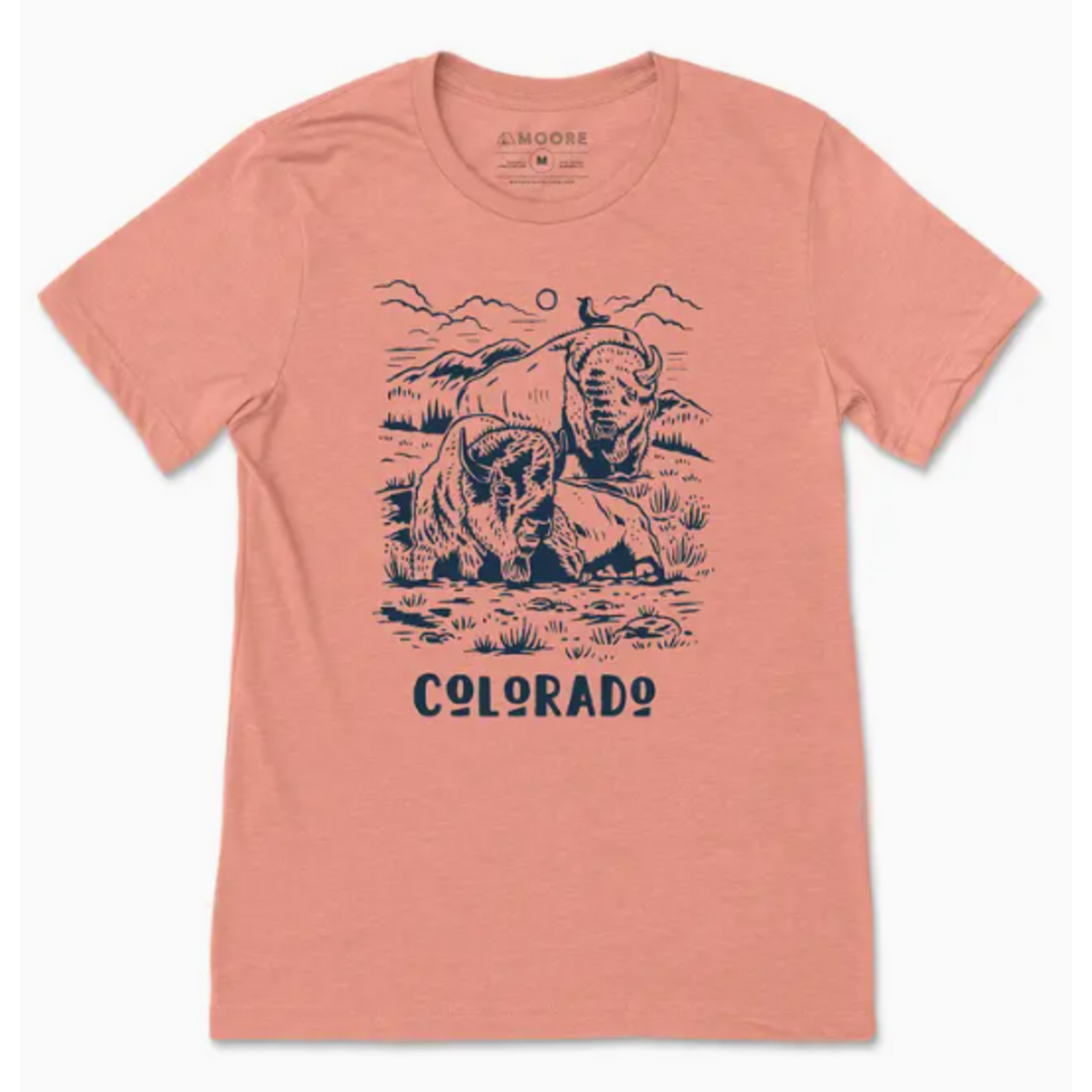 Moore Moore Colorado Bison Tee