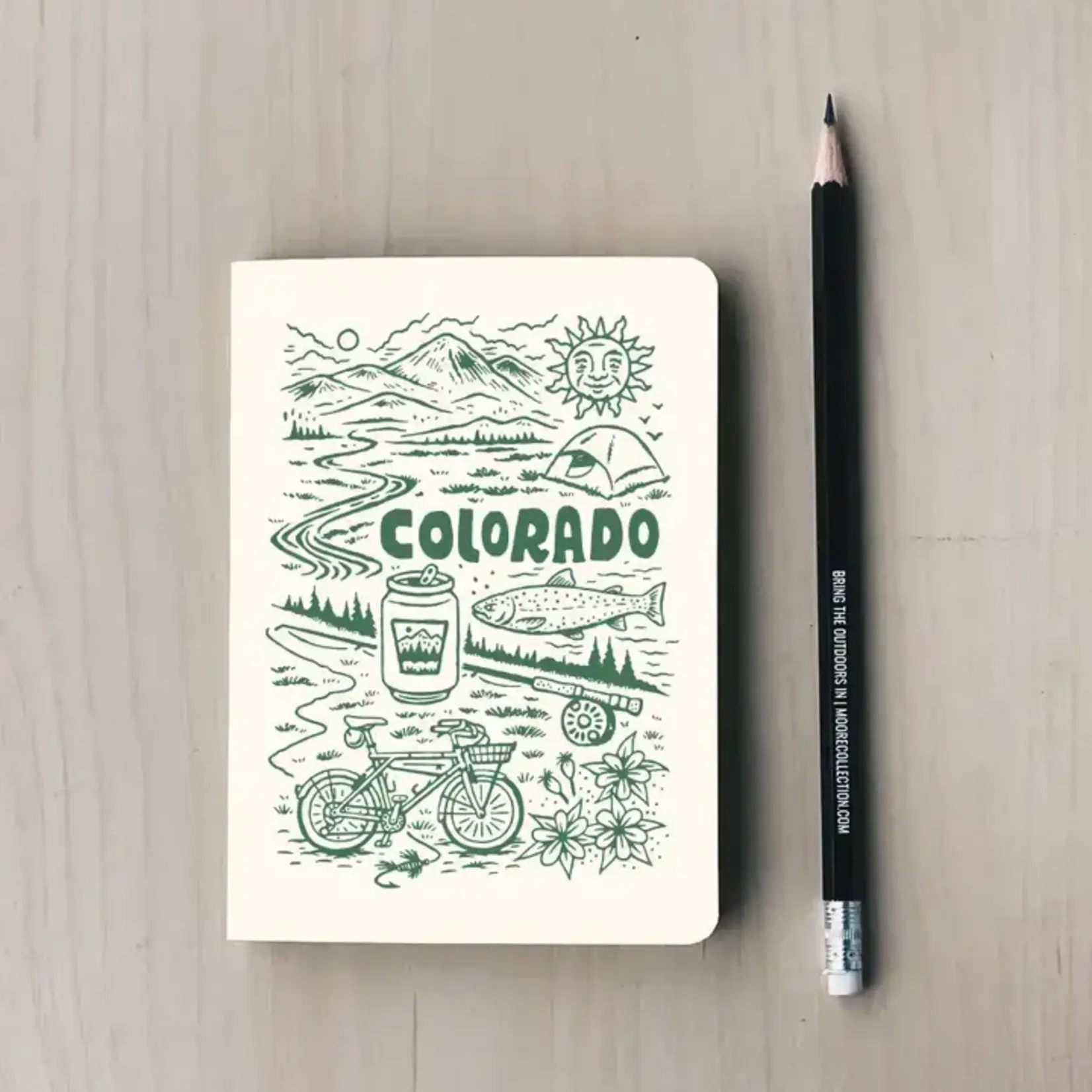 Moore Collection Moore Mini Adventure Colorado  Notebook