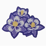 Coloradocool ColoradoCool Columbine Bunch - Wooden Magnet