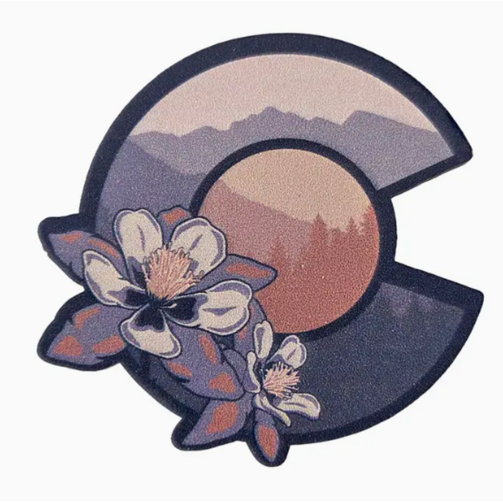 Coloradocool ColoradoCool Columbine C - Wooden Magnet