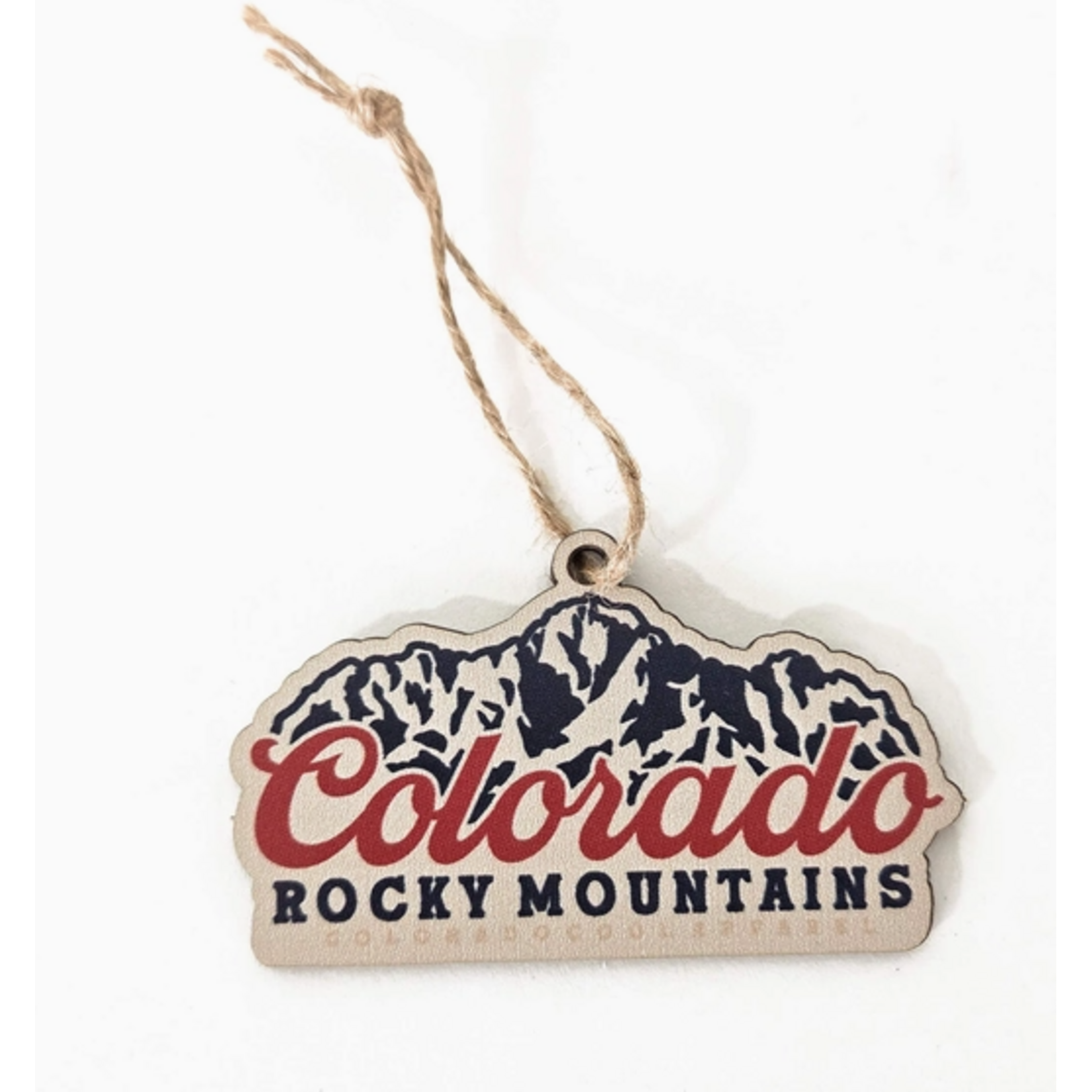 Coloradocool ColoradoCool Heritage - Colorado - Wooden Ornament