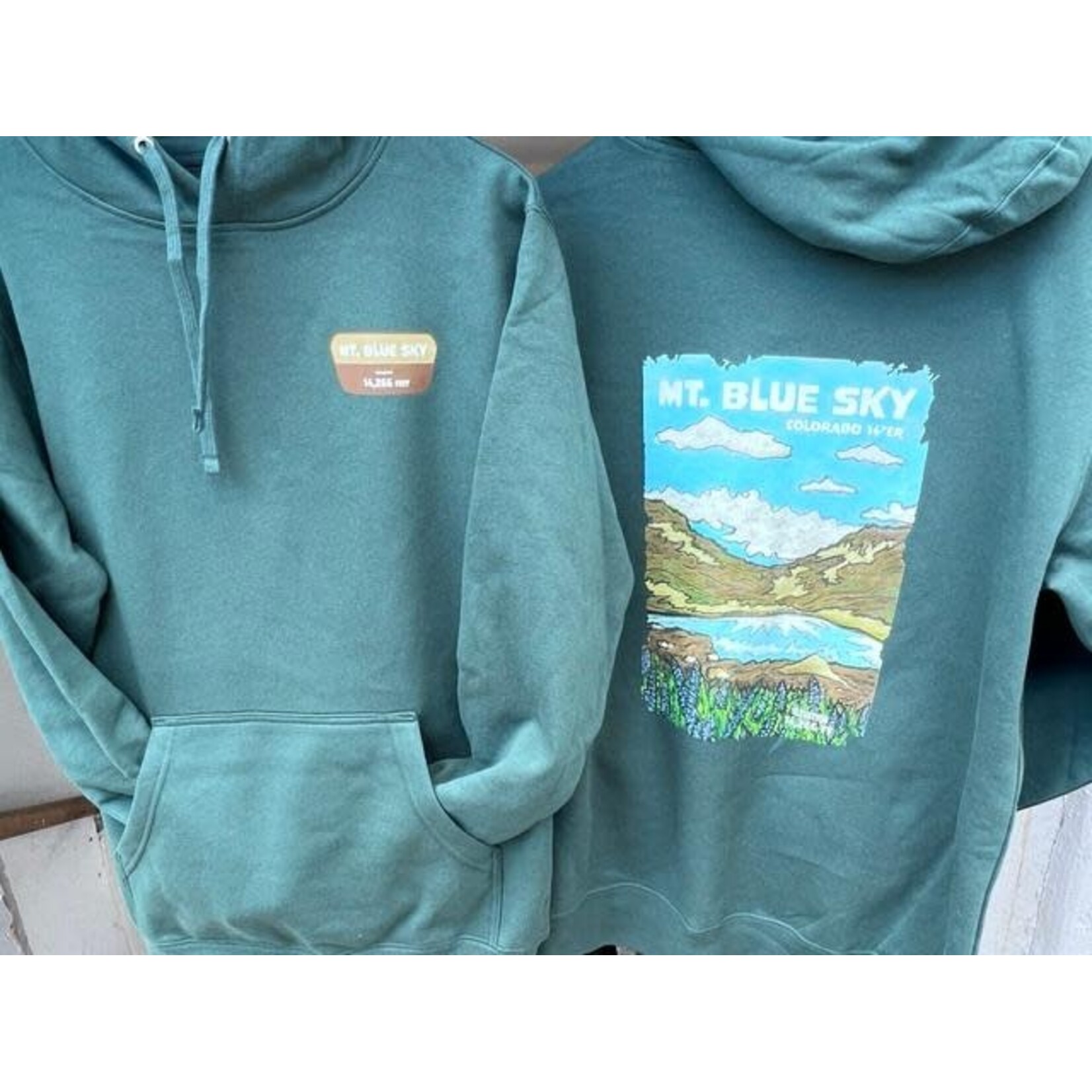 Yardage Yardage Mt Blue Sky Hoodie