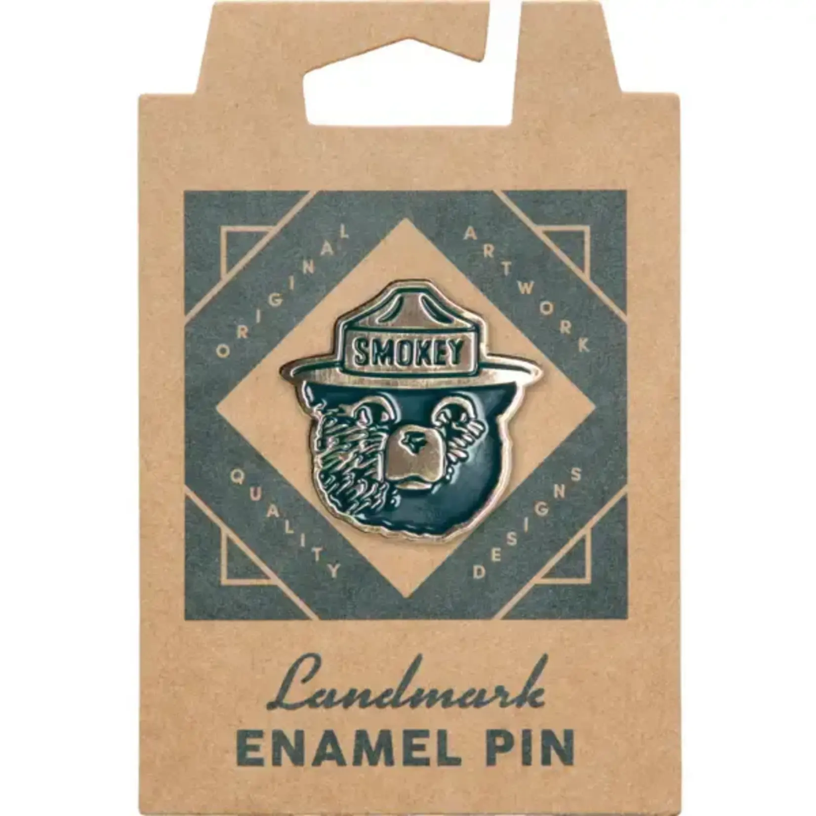 The Landmark Project Landmark Smokey Bear Enamel Pin