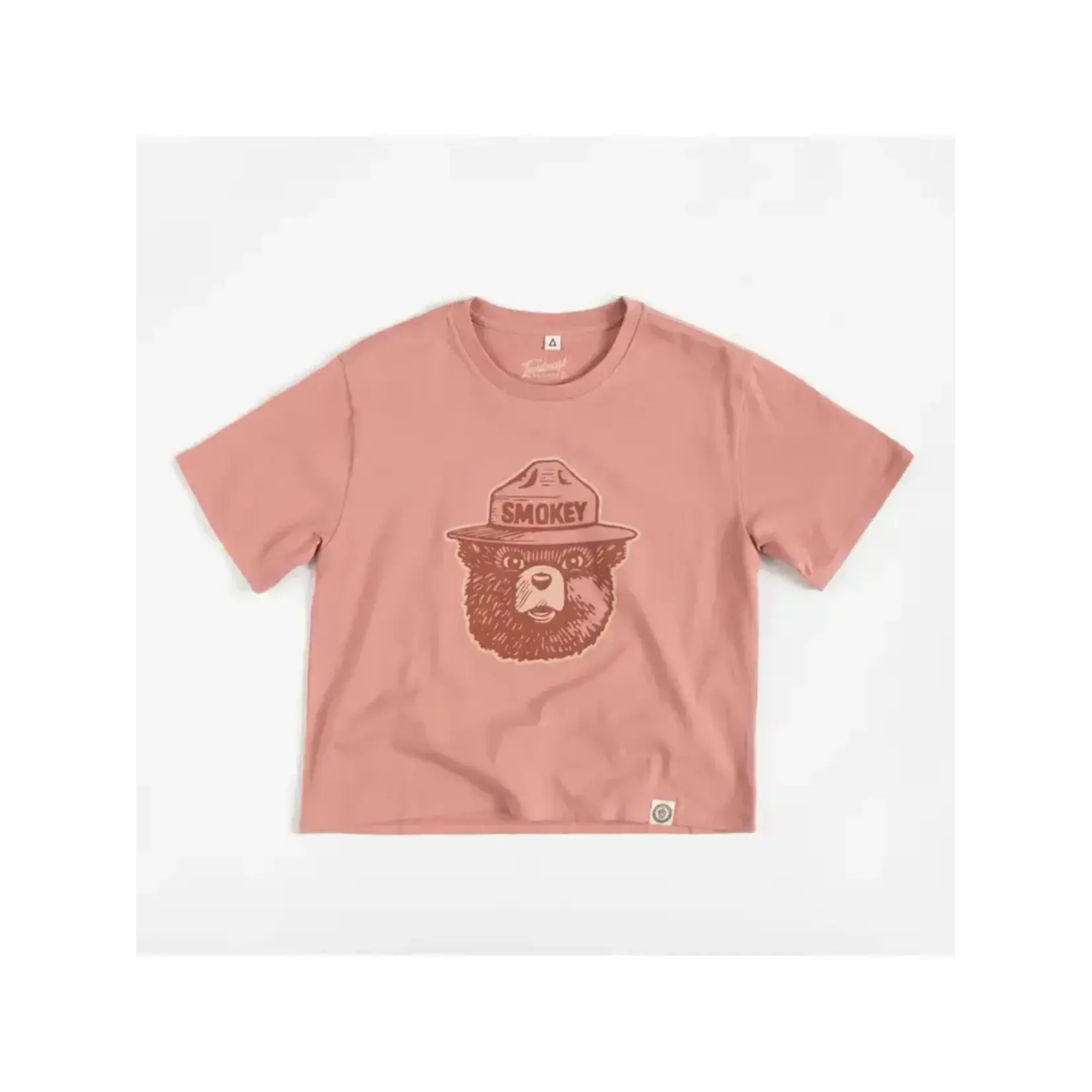 The Landmark Project Landmark Smokey Logo Women's Short Sleeve Boxy Tee