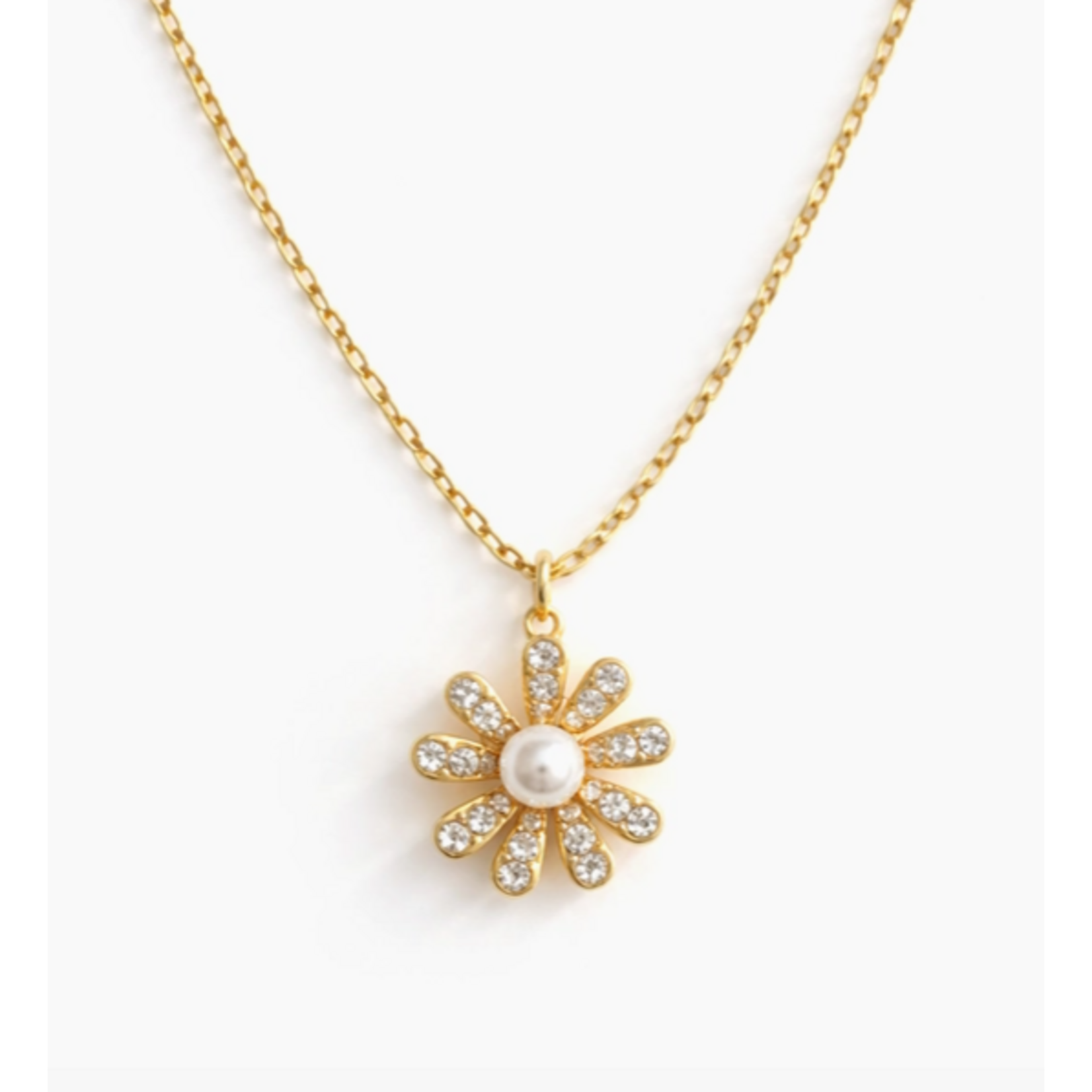 Ellison+Young E+Y Golden Glow Blossom Necklace