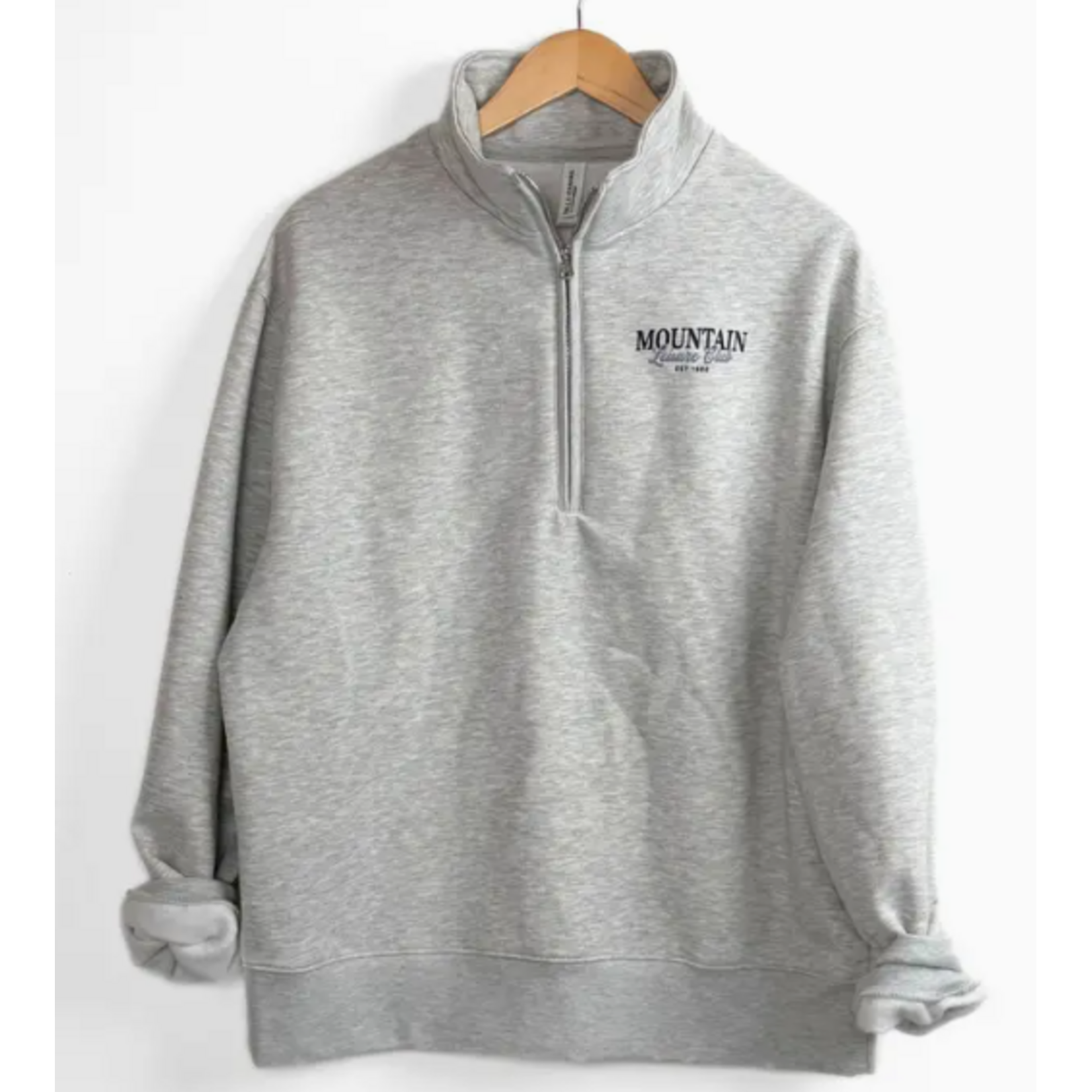 The Montana Scene TMS Mountain Leisure Quarter-Zip Unisex Pullover