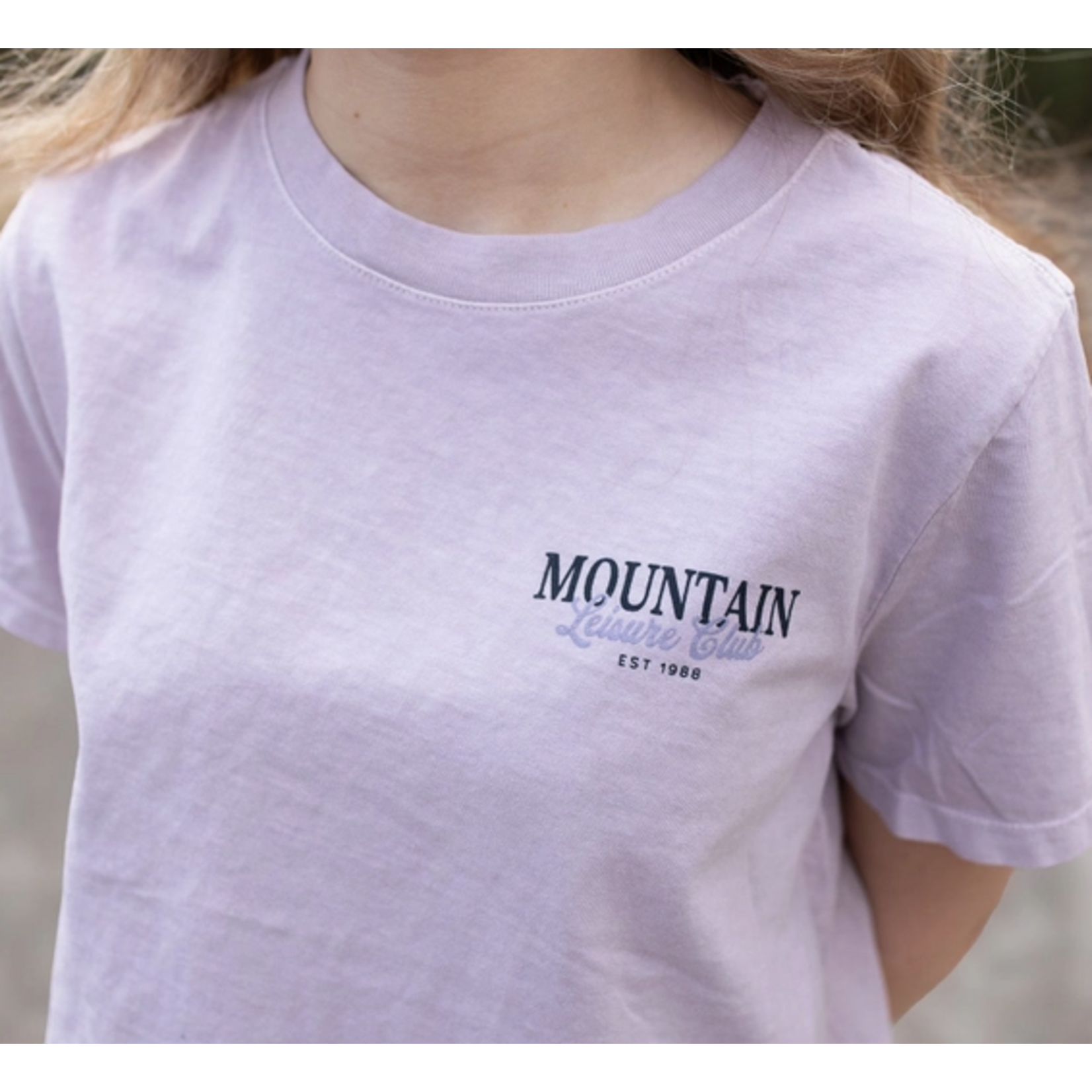The Montana Scene TMS Mountain Leisure Club Ladies Tee