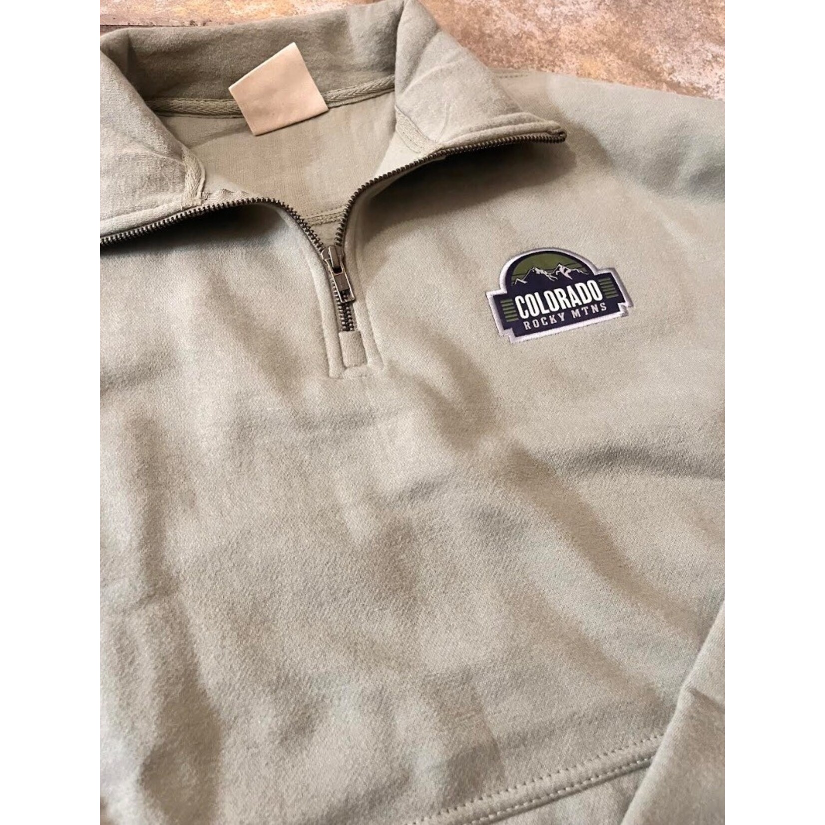 MV SPORT MV 1/4 RM Patch 1/4 Zip
