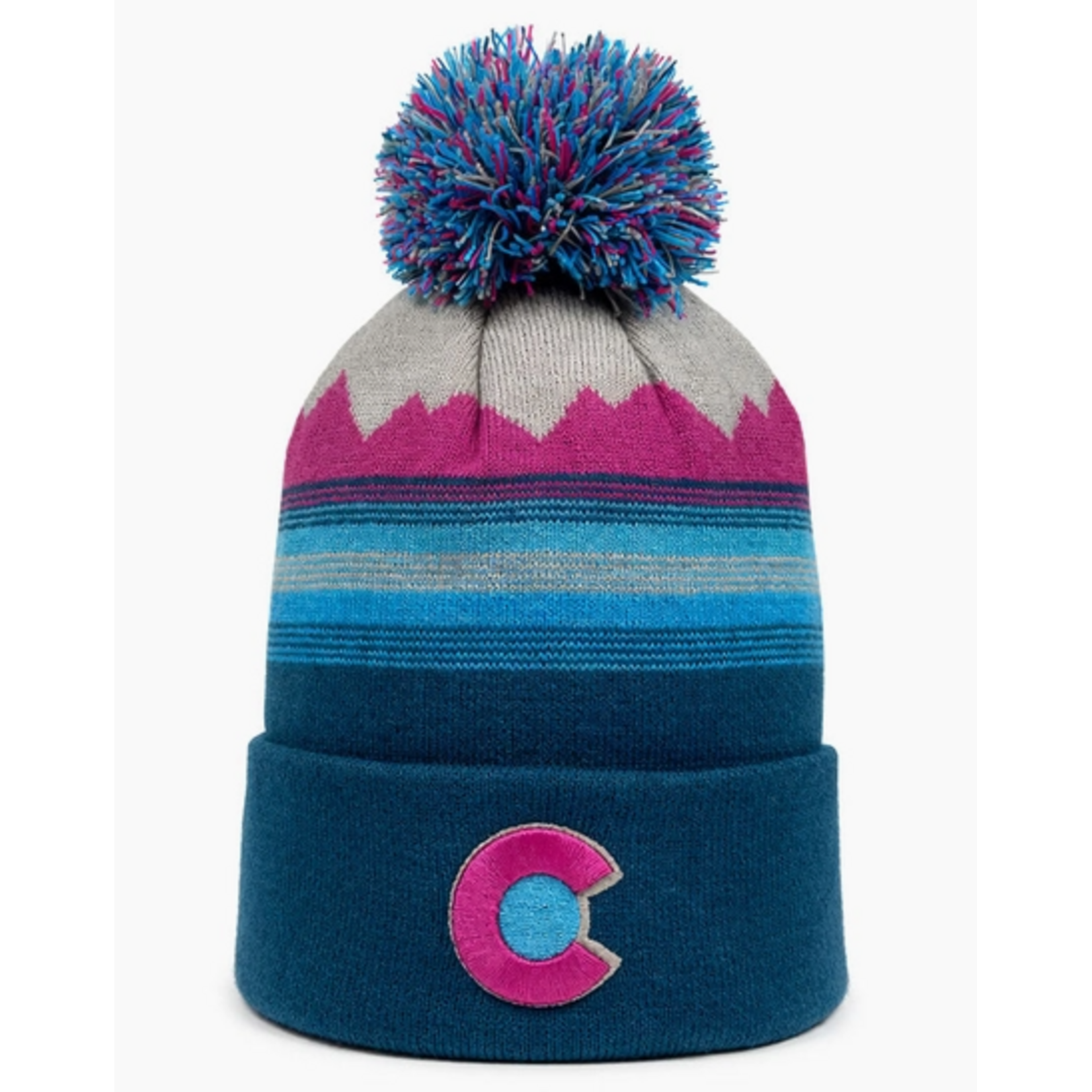 YoColorado YoColorado Beanie - Peakline in Deep Teal