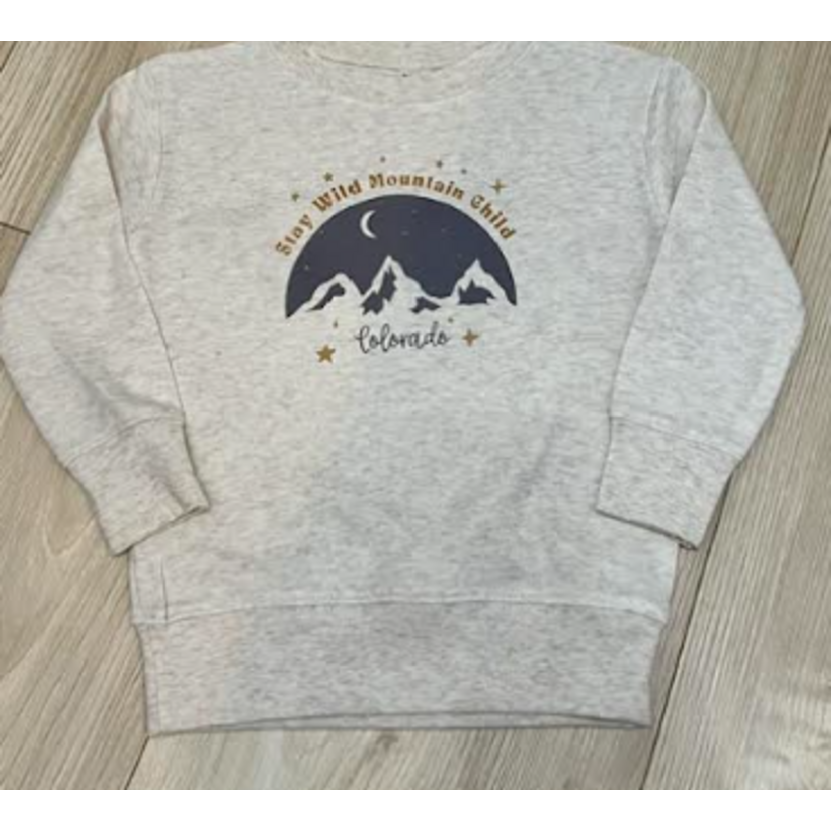 Mountain Standard Time Apparel MST Toddler Soft LS Stay wild moon