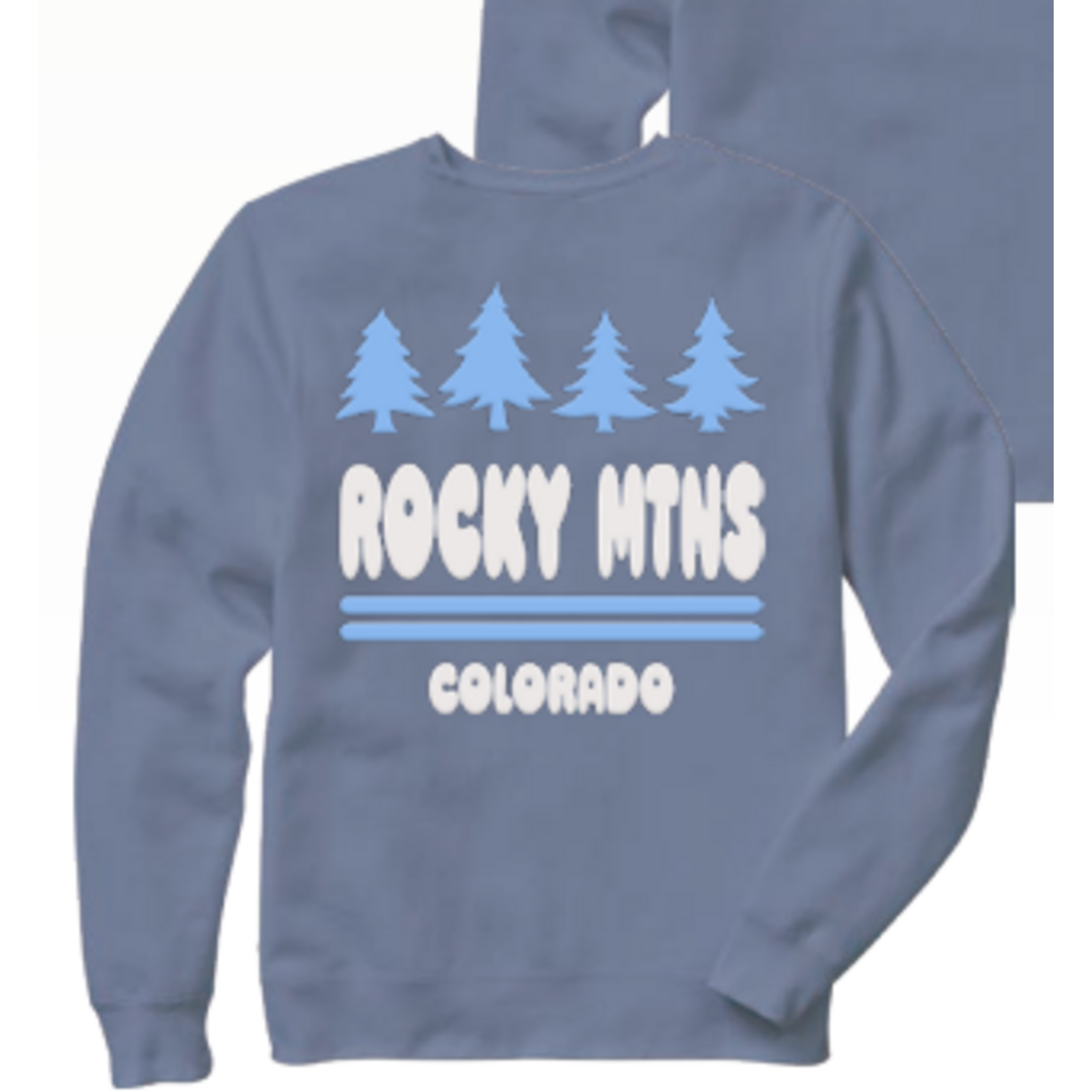Techstyles Colorado Rocky MNT Puff Crewneck