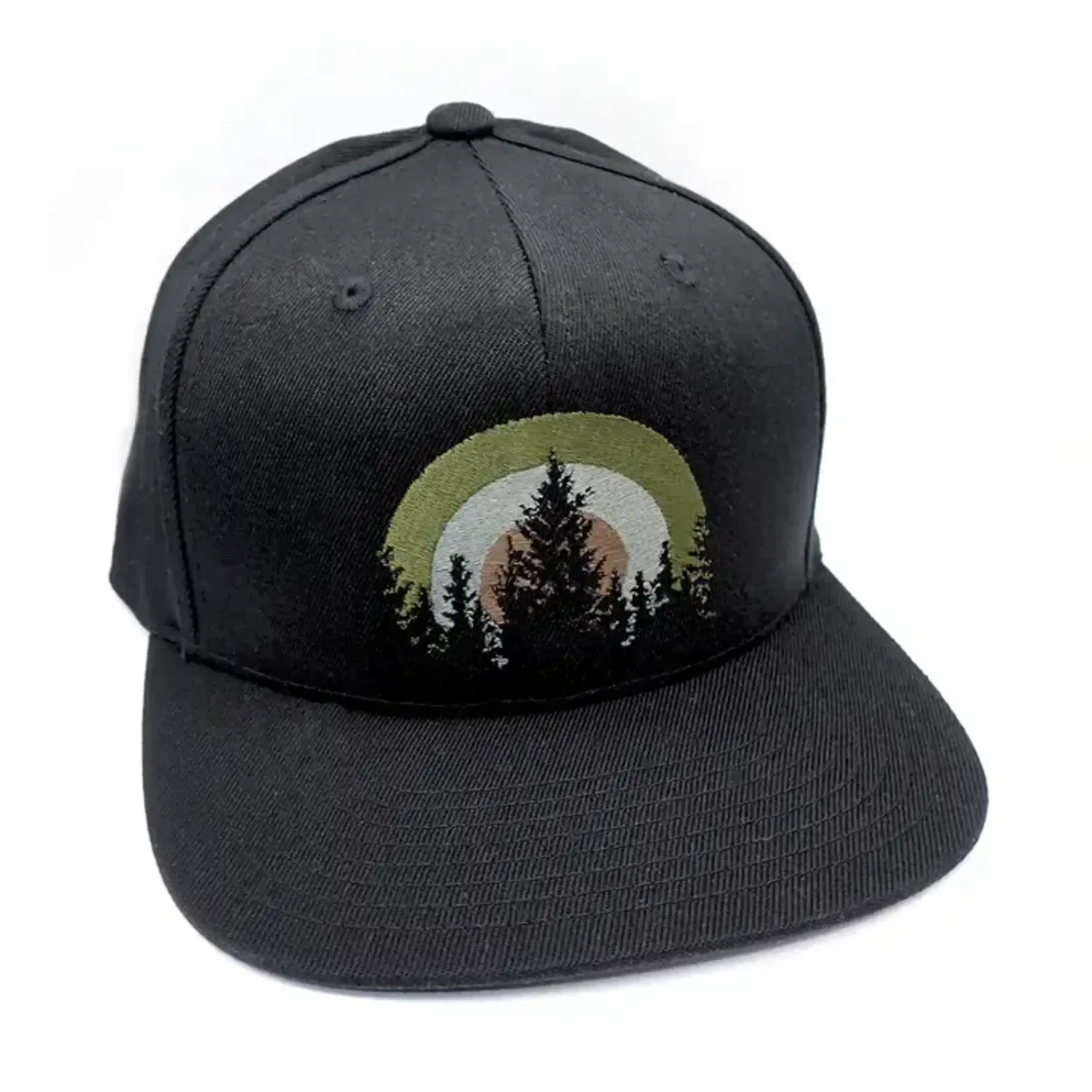 Black Lantern Black Lantern Forest Landscape Hat Black
