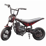 Burromax Electric Mini Bike - Lithion-Ion Powered (Kids & Adults) - Red Lightning