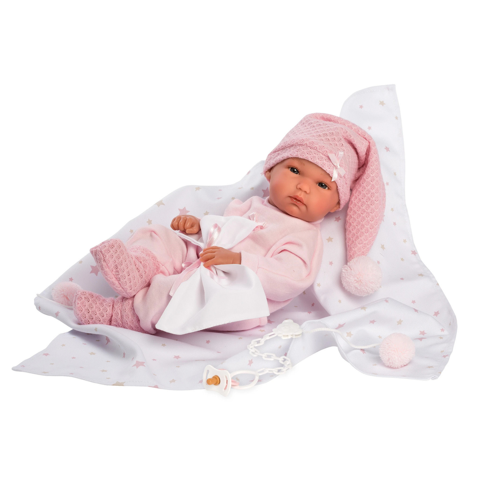 Llorens Dolls - Kaylee Baby Doll (13.8") with Blanket and Cap