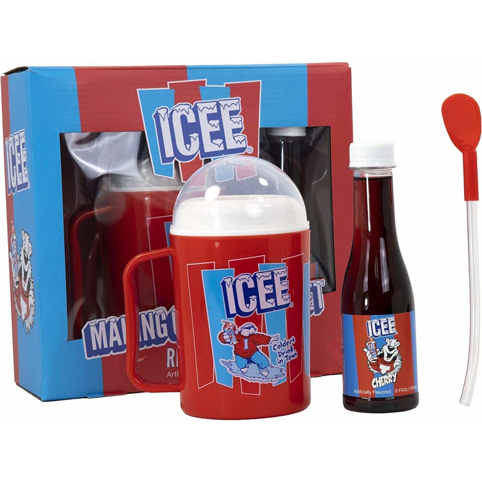 Icee Making Cup and Syrup Set - Red Cherry