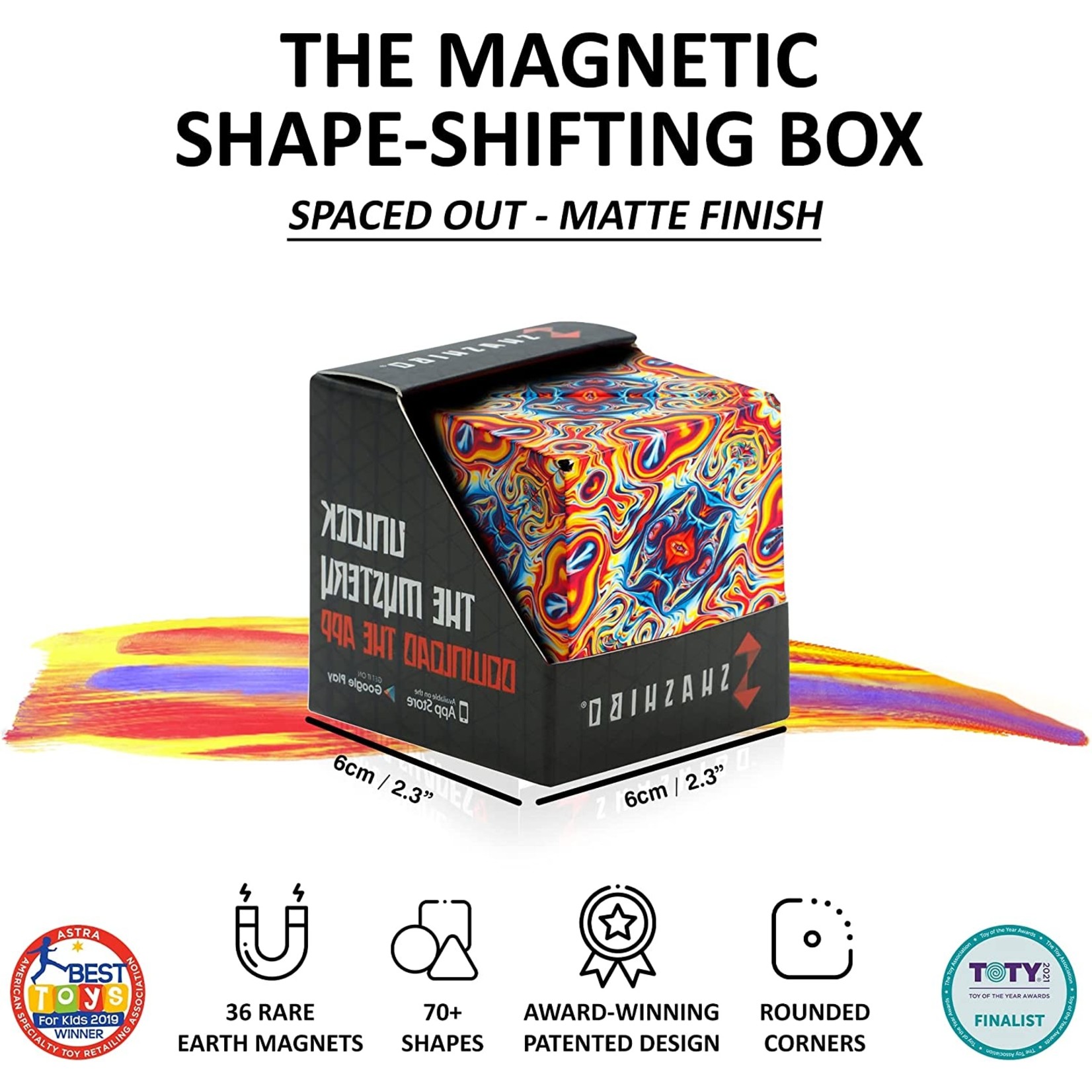 Shashibo Magnetic Shape Shifting Box- Spaced Out