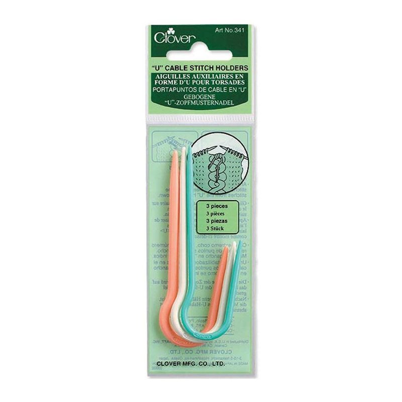 Clover Clover - Cable Stitch Holder Set U (341)