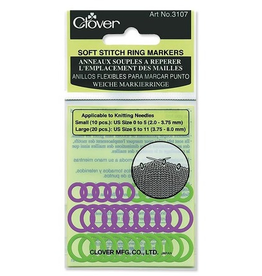 Clover Clover - Soft Stitch Ring Markers - 3107