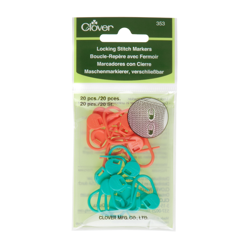 Clover Clover - Locking Stitch Markers -353