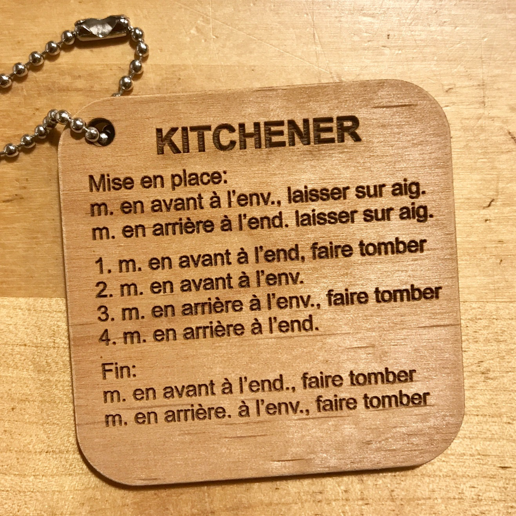 Katrinkles KATRINKLES - Kitchener Stitch Keychain, Français