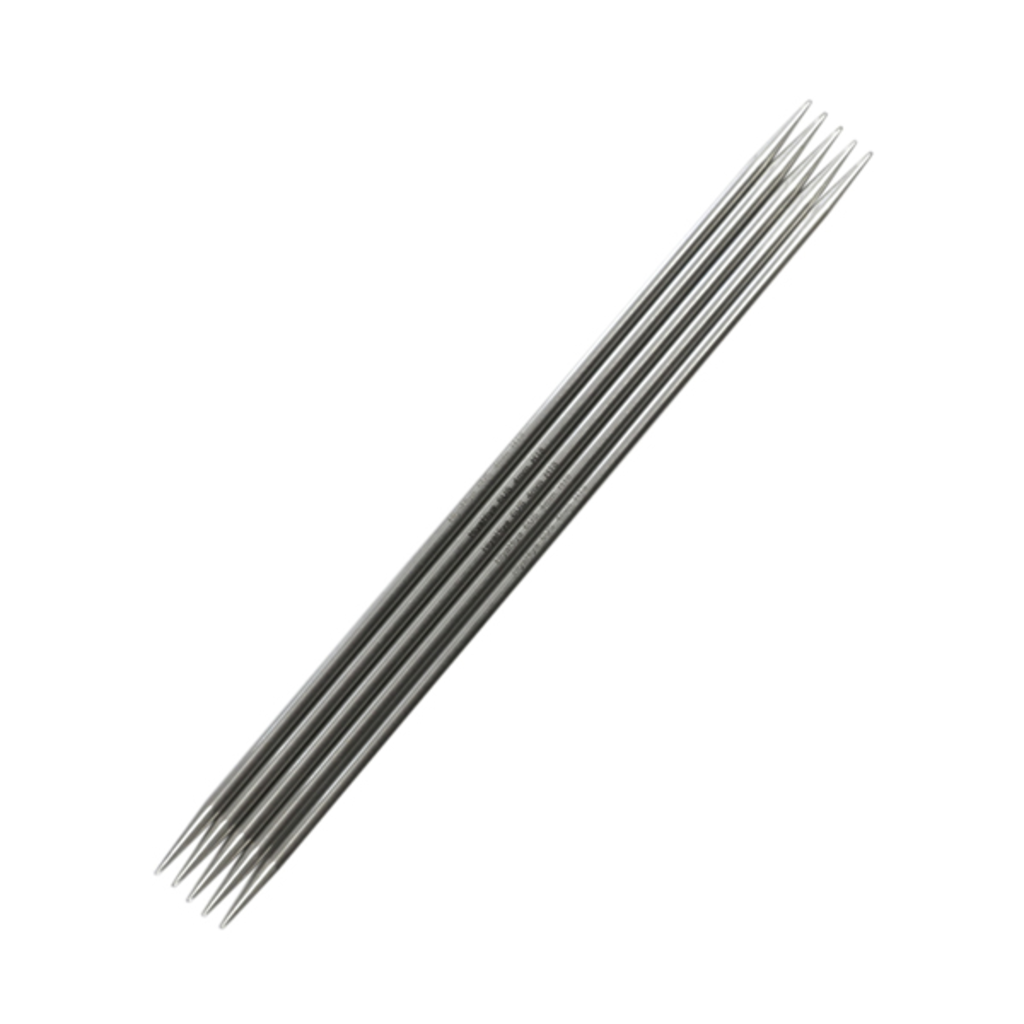 HiyaHiya - Steel 6-inch Double Pointed Needles - Espace Tricot