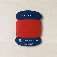 Daruma Daruma - Sashiko Thread Card - Thin