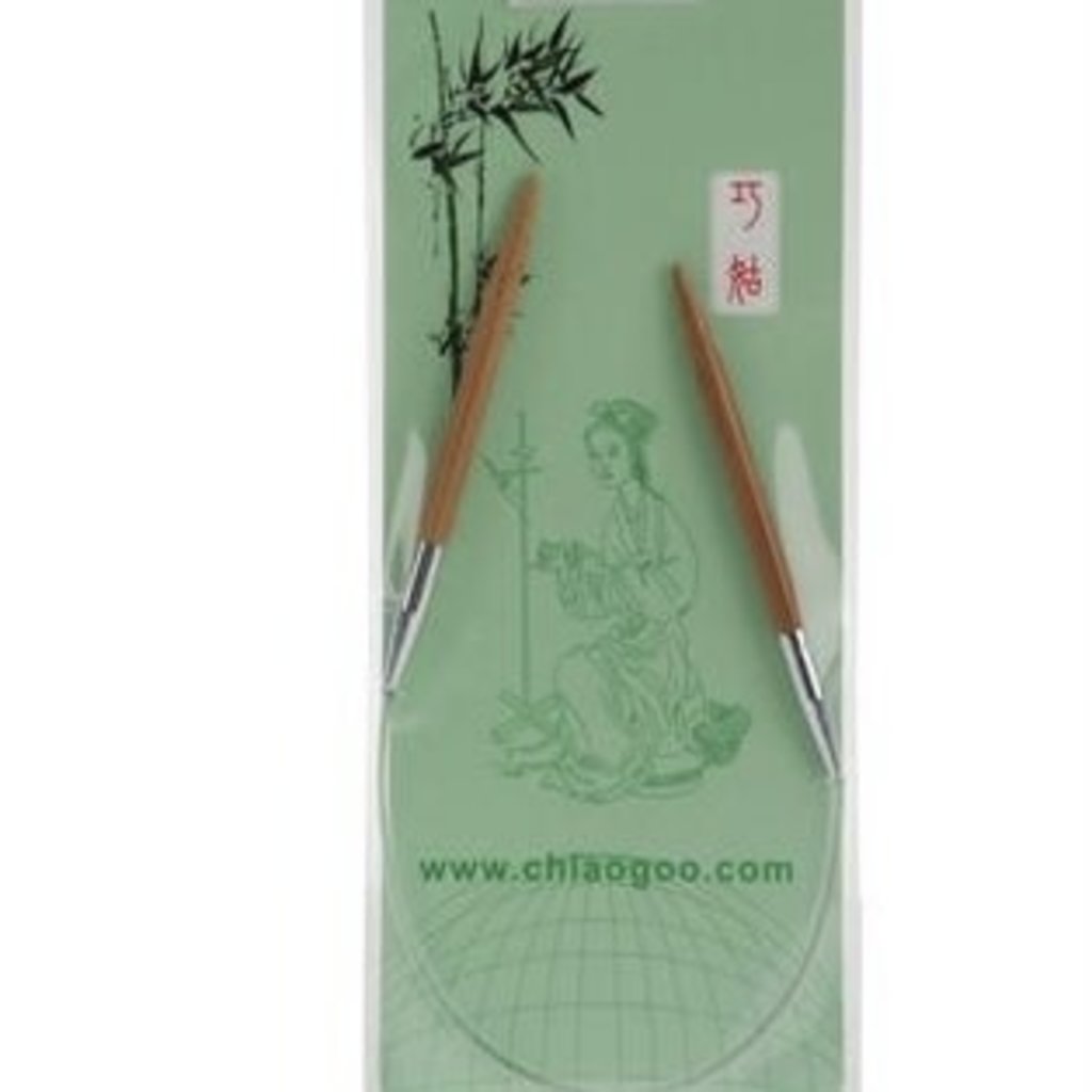 ChiaoGoo ChiaoGoo - Bamboo 12-inch Circular Knitting Needle