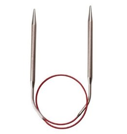 ChiaoGoo ChiaoGoo - Steel 24-inch Red Circular Knitting Needle