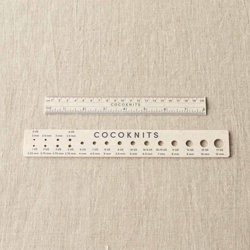 Cocoknits Cocoknits - Ruler and Gauge Set