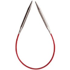 ChiaoGoo ChiaoGoo - Steel 9-inch Red Circular Knitting Needle