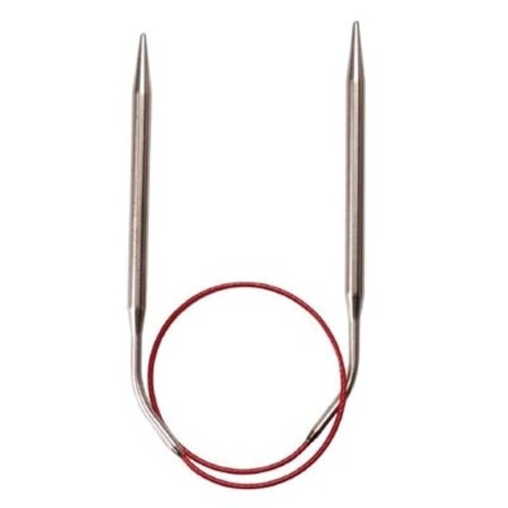 ChiaoGoo ChiaoGoo - Steel 32-inch Red Lace Circular Knitting Needle