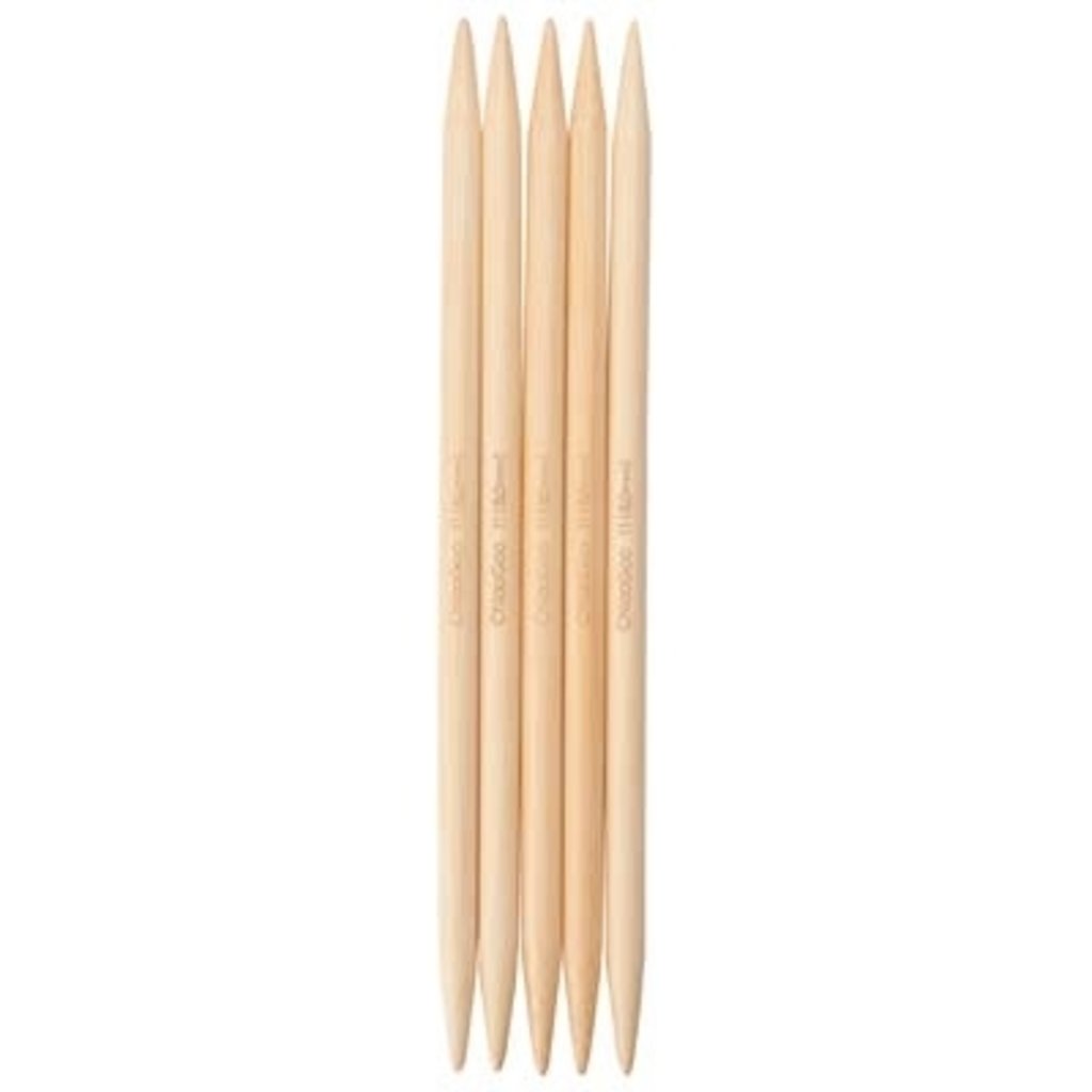 ChiaoGoo - Bamboo 6-inch Double Pointed Needles - Espace Tricot