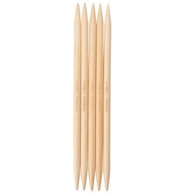 ChiaoGoo ChiaoGoo - Bamboo 6-inch Double Pointed Needles