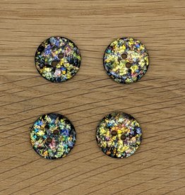 Dill Button - Polyester Multi - 23 mm - 320146